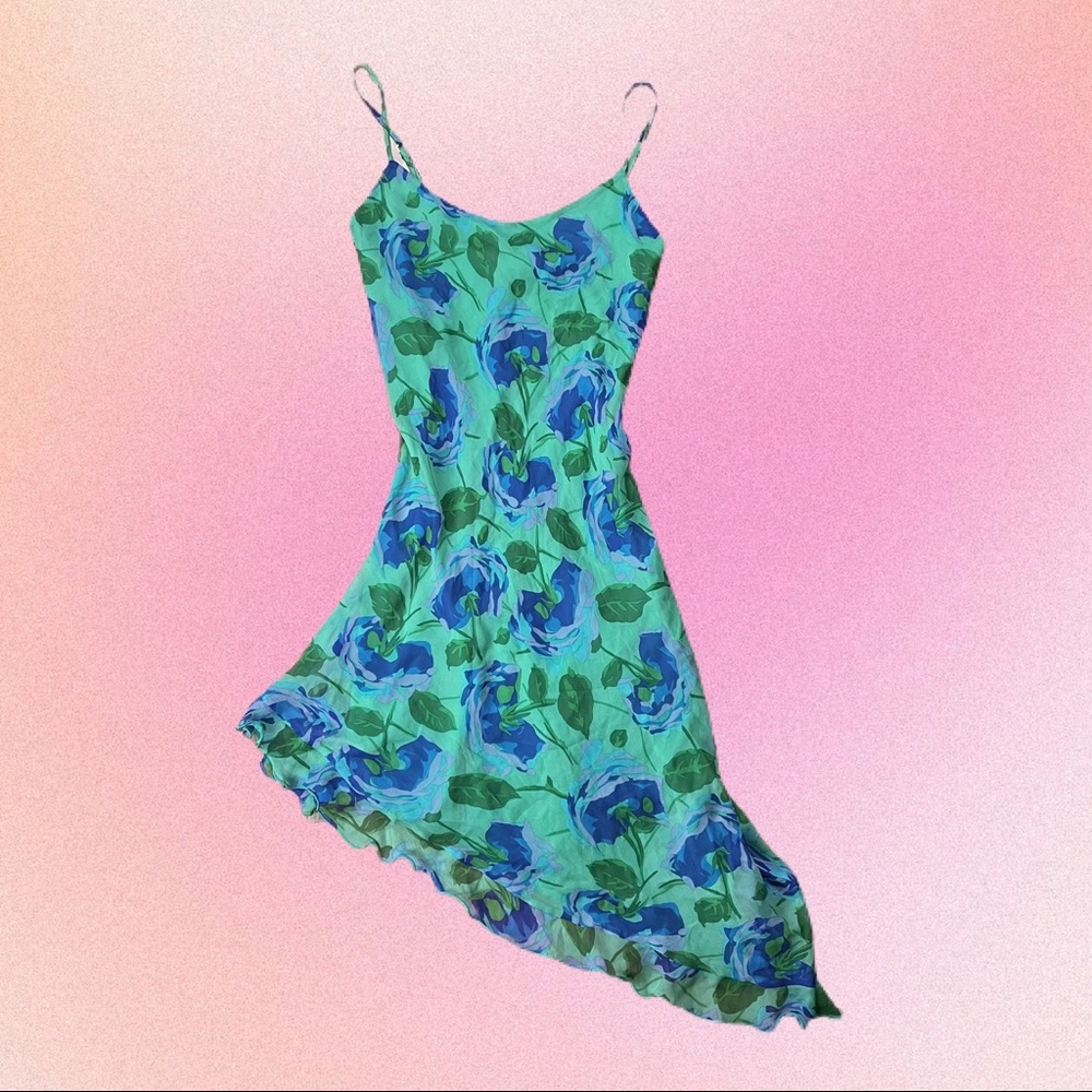 Vintage Betsey Johnson floral dress